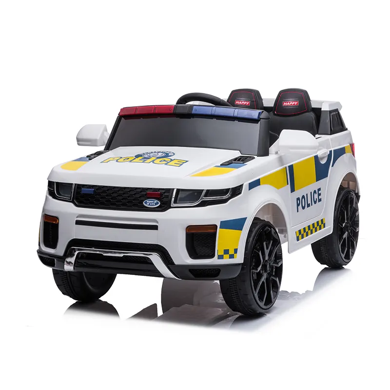 Kids Ride-on Car Police Style 12V Battery Powered with Remote Control 2023 Model