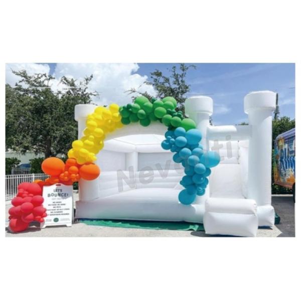 Custom Logo Printed Commercial Bouncy Castle Wedding Inflatable Bounce House