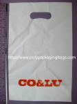 Pink Printed Garment Packaging Poly Bags Customizable Shopping Bags