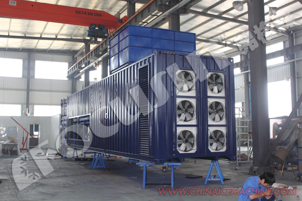 Directly Sold by 10T Flake Ice Machine with A/W Cooling Way and 380v/50hz/3p Voltage