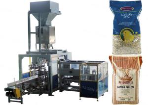 Quality 10kg 15kg 25kg Automatic Open Mouth Bagger For Layers Pellets / Canary Seed wholesale