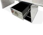 Retro Industrial Office Furniture Aviator Aluminum Airplane Wing Desk