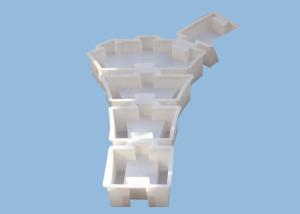 Quality Plastic Precast Retaining Wall Block Molds Slope Protection Flat Face Light Weight wholesale