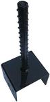 Steel U Shape Fence Post Holder Ground Spike Post Anchor Metal Powder Coated 4