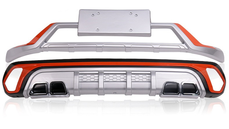 Mitsubishi All New Outlander 2016 Accessory Front And Rear Bumper Guard