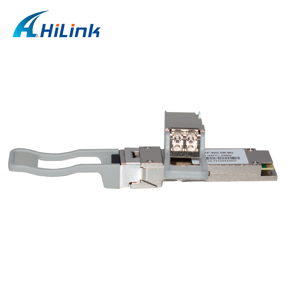 QSFP+ BIDI LC Connector Optical Module SR 850nm/900nm MMF 100M OM3