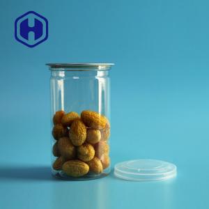 Quality 360ml 12oz Dry Fruits Spice Airtight Leak Proof Plastic Cans With Easy Open Lids wholesale