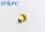 Flange Installation Microstrip Coaxial Male SMA RF Connector Plug Welding