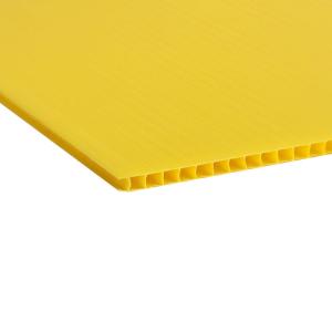 Quality 4mm Twin Wall Polypropylene Sheet Double Wall Corrugated Plastic Sheets wholesale
