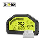 DO903 Water Temperature Gauge 6.5" OBDII Multimeter Race Car Dashboard