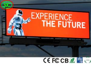 Quality Outdoor advertising module video screen energy saving LED billboard display road side led sign board wholesale