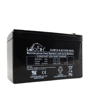 Quality Sturdy ABS Container Leoch Battery DJW12-9.0 12V9Ah for UPS Machine Room Power System wholesale