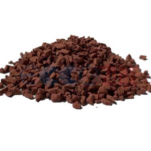 Quality 3.5mm Red Ecolastic EPDM Rubber Crumb For Outdoor Sidewalk Surface wholesale