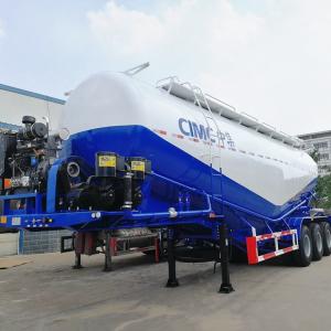 Quality Aluminum Alloy 50T 30cbm Dry Bulk Tanker Trailer wholesale