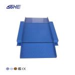 SOHE 600*800mm 500KG Carbon Steel Ultra Low Platform Scale Division 0.2KG Double