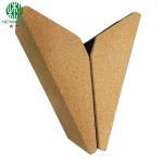 Natural Cork Yoga Eco Friendly High Density Brick Cork Fitness Block