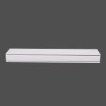 Co Extrusion Glass Bracing PVC Profiles