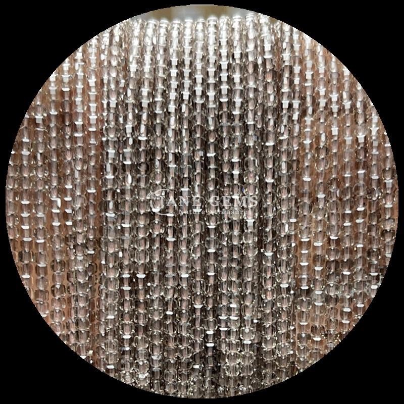 Customizable Cube Square Gemstone Beads Gold Rutilated Quartz Prehnite Loose Strands Beads For Jewelry Making