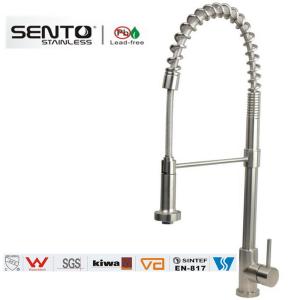 Quality Modern home faucet single handle pull out kitchen mixer wholesale