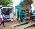 Mobile Vehicle Inspection Facility for both truck and cars - (Combination One)