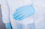 Rolled Cuff Ambidextrous Disposable Nitrile Gloves