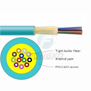 Quality 12 Cores Indoor Fiber Optic Cable SM G652D GJFJV In Bundle wholesale