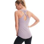 Knitted Longline Sports Bra High Impact Breathable Crisscross Athletic