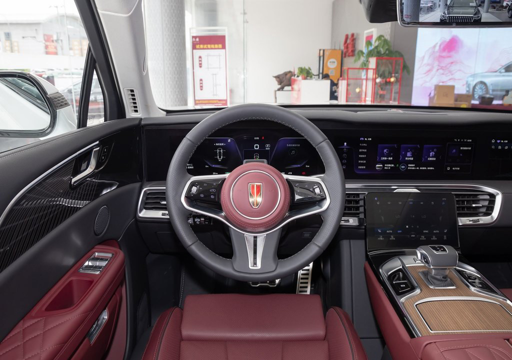 Large SUV new electric car high speed electric r Hongqi Hongqi E-HS9 2022 660km Qichang six-seater version