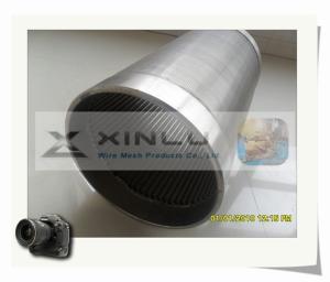 Quality Non Clogging Water Well Screen Pipe FOTI Sand Control Wedge Wire Screen Pipe wholesale