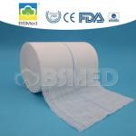 Bleached Gauze Roller Bandage , 100% Raw Cotton Sterile Gauze Roll