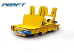 4 Wheel Ladle Transfer Car Motor Driven Electric Rail Flatbed Car For Ladle