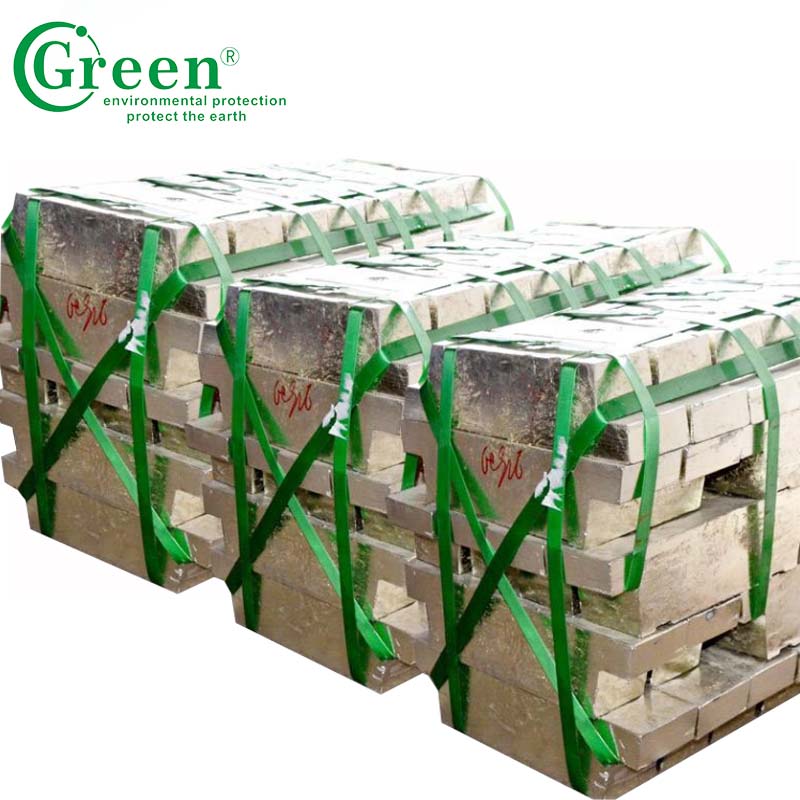 99.99% High Purity Pure Tin Ingot Silver White For Industry ROHS Certificate