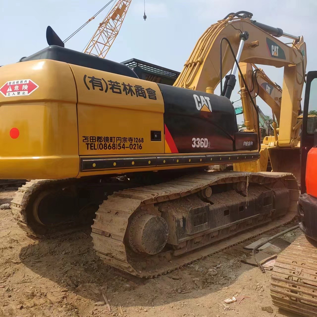 CAT 336D Used Hydraulic Crawler Excavator Digger Original Japan Engine