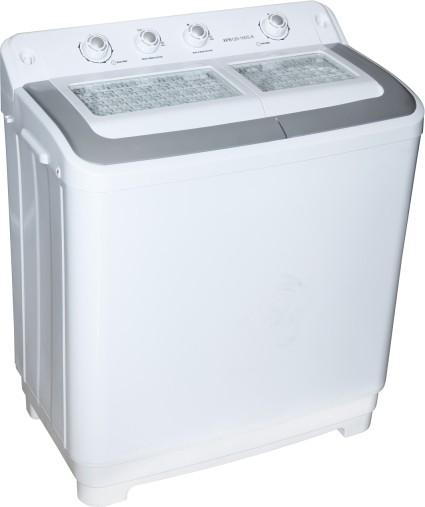 Big Capacity Silver Domestic Washing Machine , Glass Cover Portable Washer And