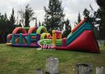 Colorful Children Interactive Game Inflatable Lead Free PVC Tarpaulin