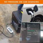 Portable EV Fast Charger Station 3.5W 2.3KWH AC DC Electric Car Charger