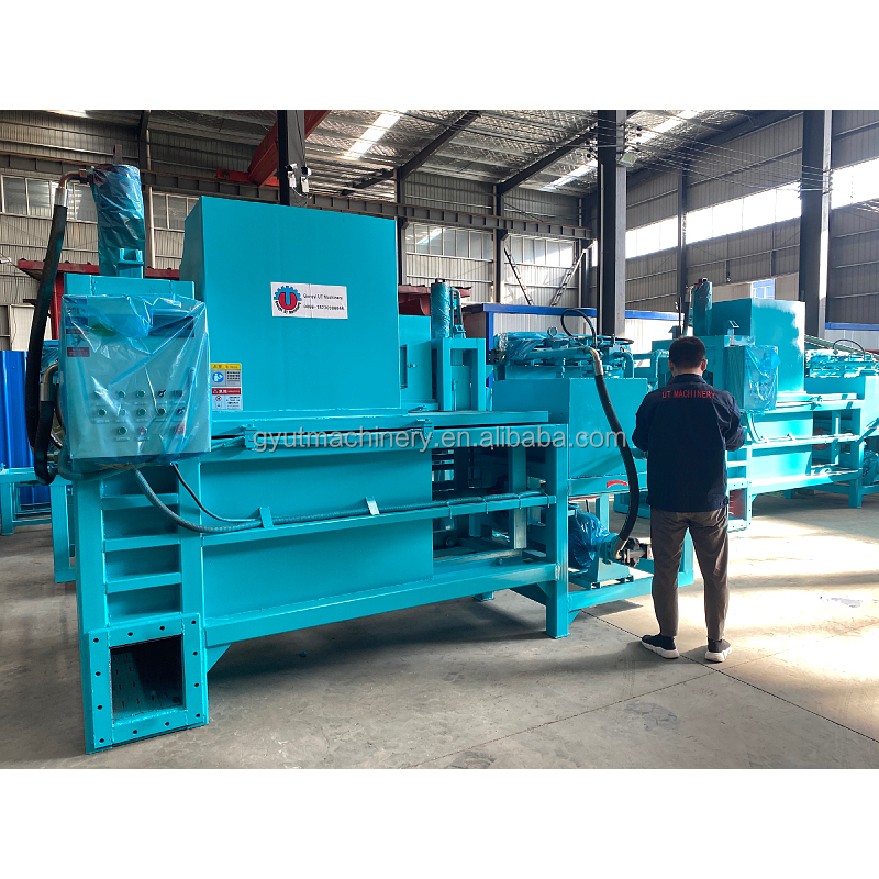 Wood Shaving Bale Bags Compress Machine for Making Animal Bedding Hay 2300*5700*2900mm