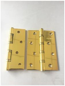 Quality Bright Golden Plate Stainless Steel Ball Bearing Hinges Heavy Duty Smooth Surface wholesale