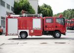 800Gallons ISUZU Water Tanker Small Fire Truck with Double Row Cabin