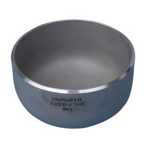China Black Painting Pipe Fittings Cap Sch40 Steel Pipe Caps Sealing Surface on sale