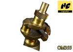 OM355 355 030 6801 Mercedes Car Parts , Diesel Engine Truck Crankshaft High