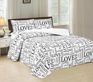 Quality Disperse Printed Four Piece Bedroom Set No Bleaching With PVC Booking Packing wholesale