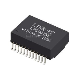 Quality YDS 30FB-22NL Compatible LINK-PP LP5007NL 10/100/1000 Base-T Single Port SMD 24PIN Ethernet Magnetics wholesale