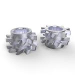Stainless Steel Toothed Mixing Elements Extruder Components High Durability