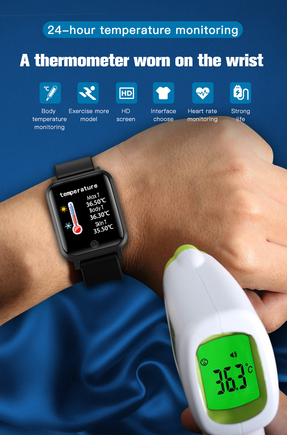 F22 Watch Smart Watch Series 5 Blood Pressure Women Wristwatches