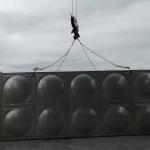 Cubic Ss 304 Insulated Water Tank Food Grade For Drinking Pure Water / Medical