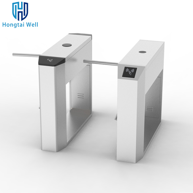 Fingerprint Tripod Turnstile Gate Automatic RS485 Communication Interface