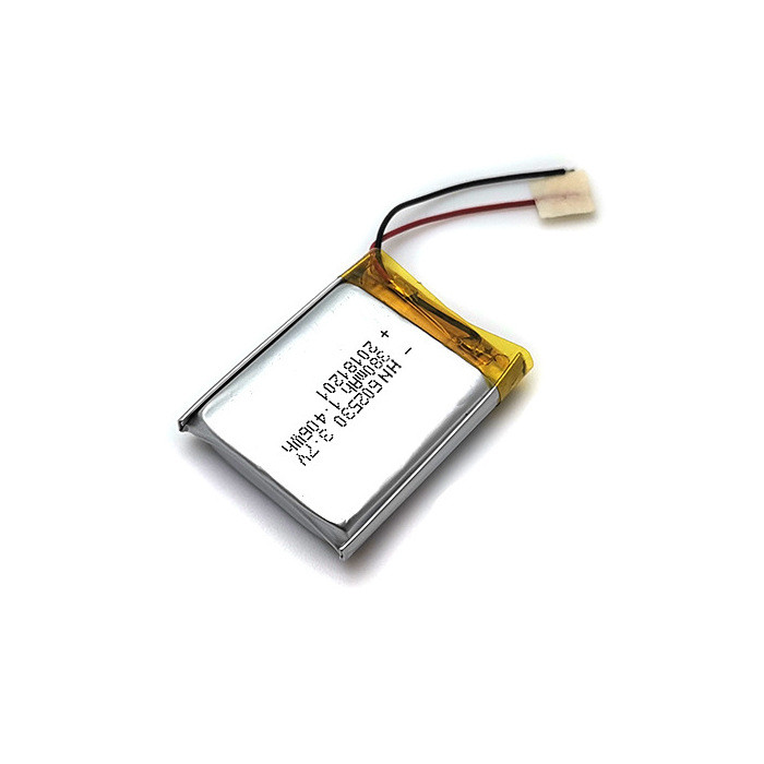 IEC62133 PL602530 380mAh 3.7 Volt Battery Pack