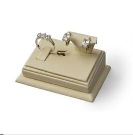 Quality Shop Presentation Jewelry Display Stands , 3 Ring Display Case Chemical Resistance wholesale