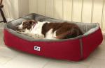 Soft Memory Foam Dog Bed Heavy Suede Covered 12lbs Weight Orthopedic Design